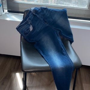 Mud high-rise Jean leggings